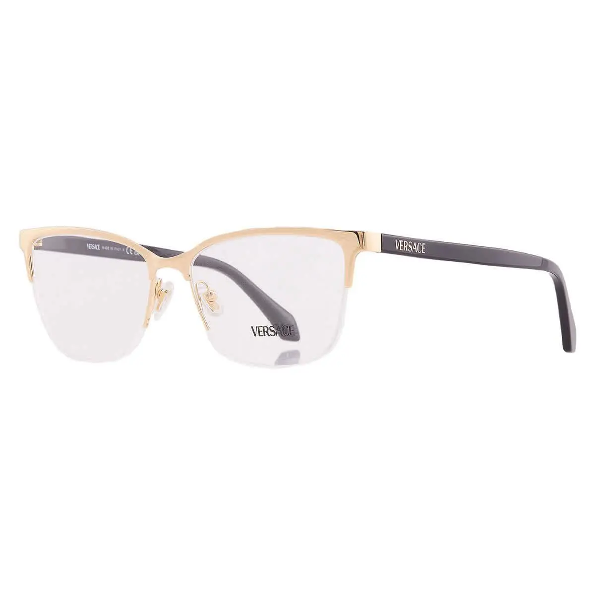 Versace Demo Cat Eye Ladies Eyeglasses VE1304 1002 54 VE1304 1002 54