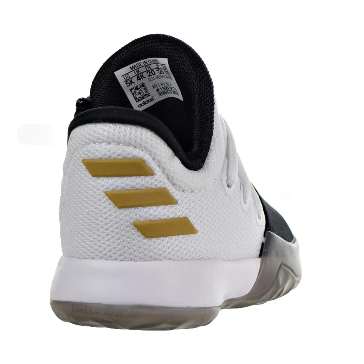 Adidas shoes - by3674 - by3674 - White/Black/Metallic Gold 7