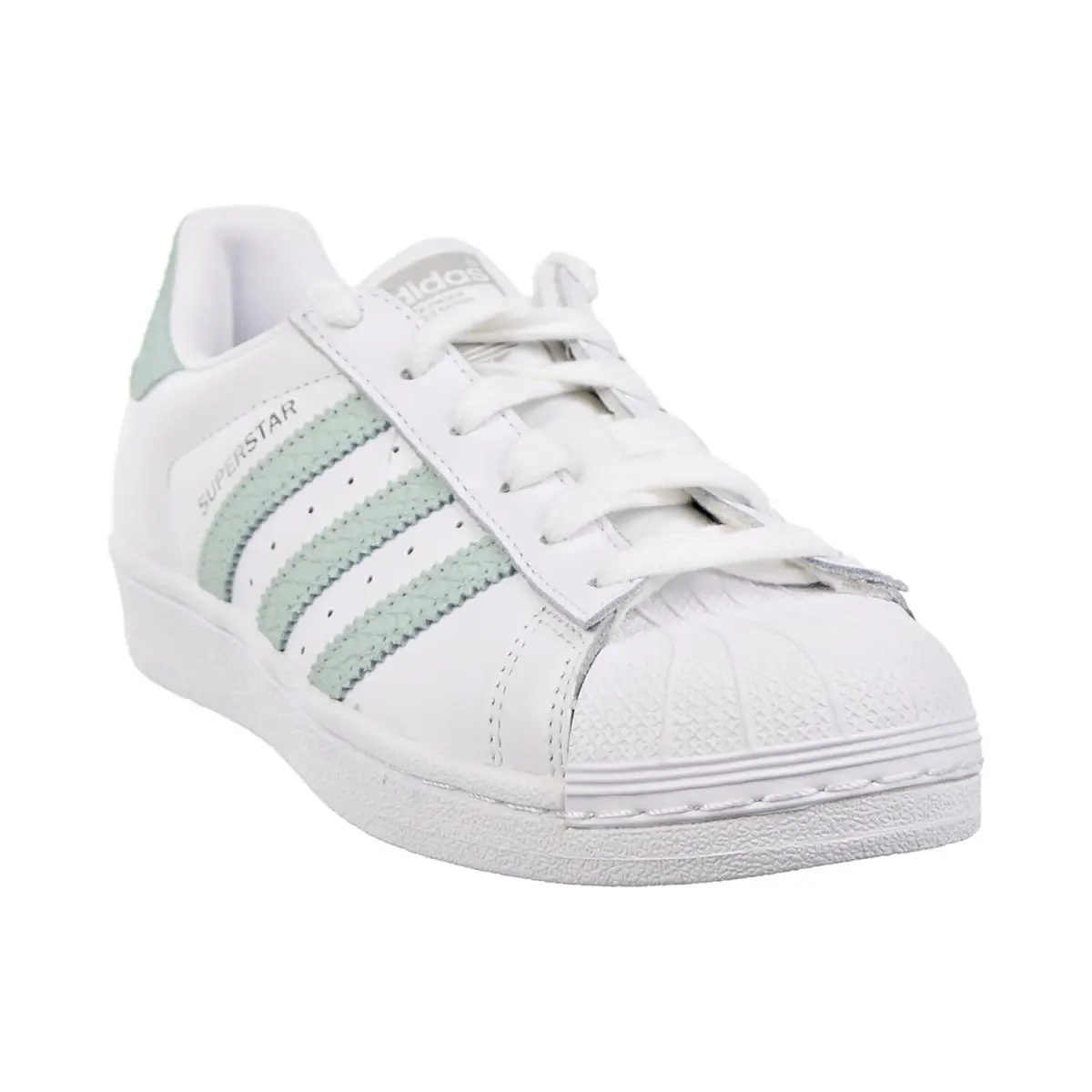 Adidas shoes - b41509 - b41509 - Footwear White-Ash Green-Silver Metallic 0
