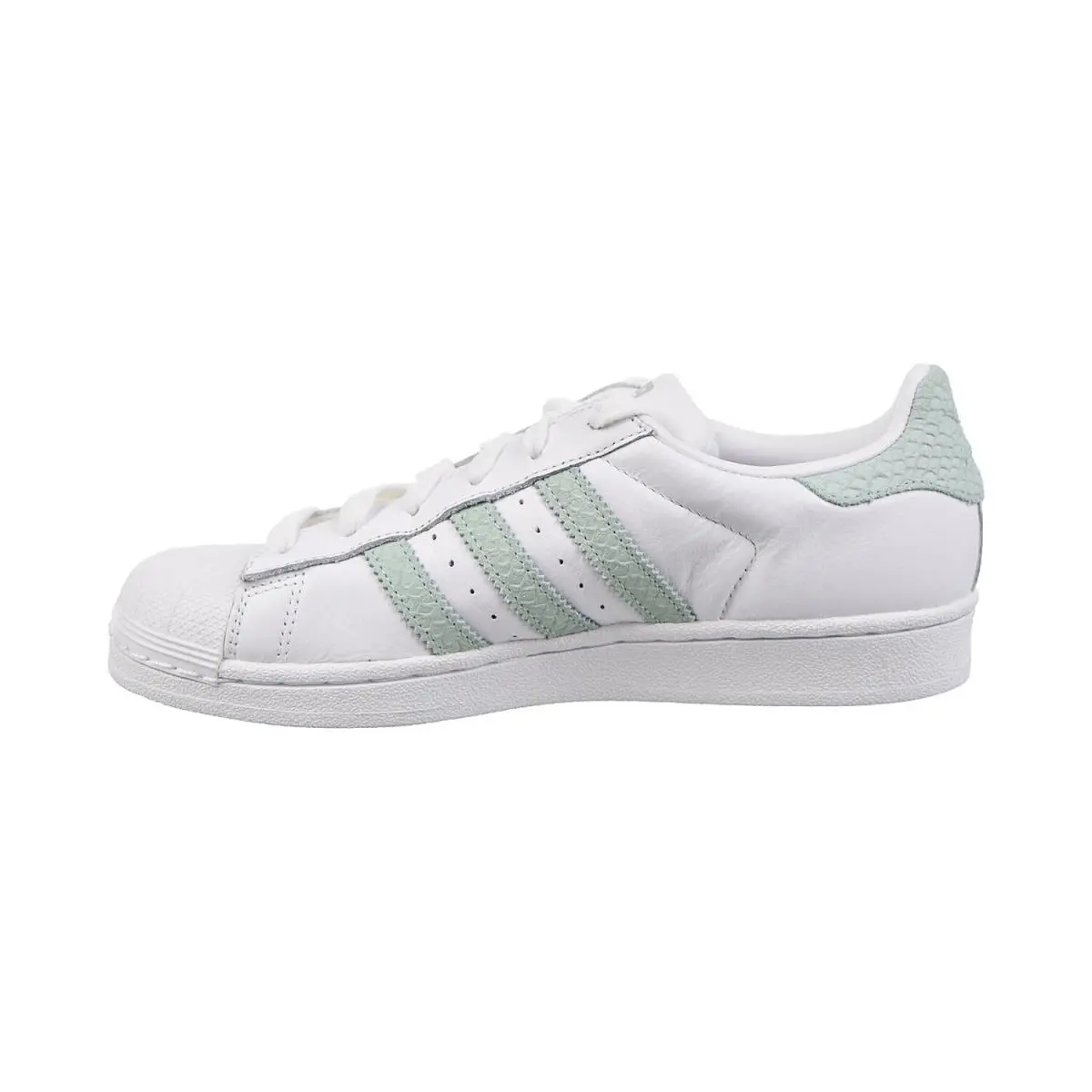 Adidas shoes - b41509 - b41509 - Footwear White-Ash Green-Silver Metallic 2