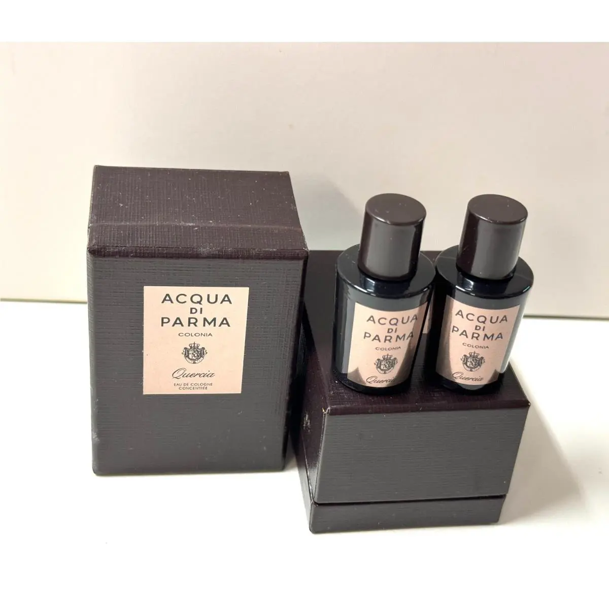 2 Pcs Quercia by Acqua di Parma Colonia Size 5 ml / 0.16 oz Splash