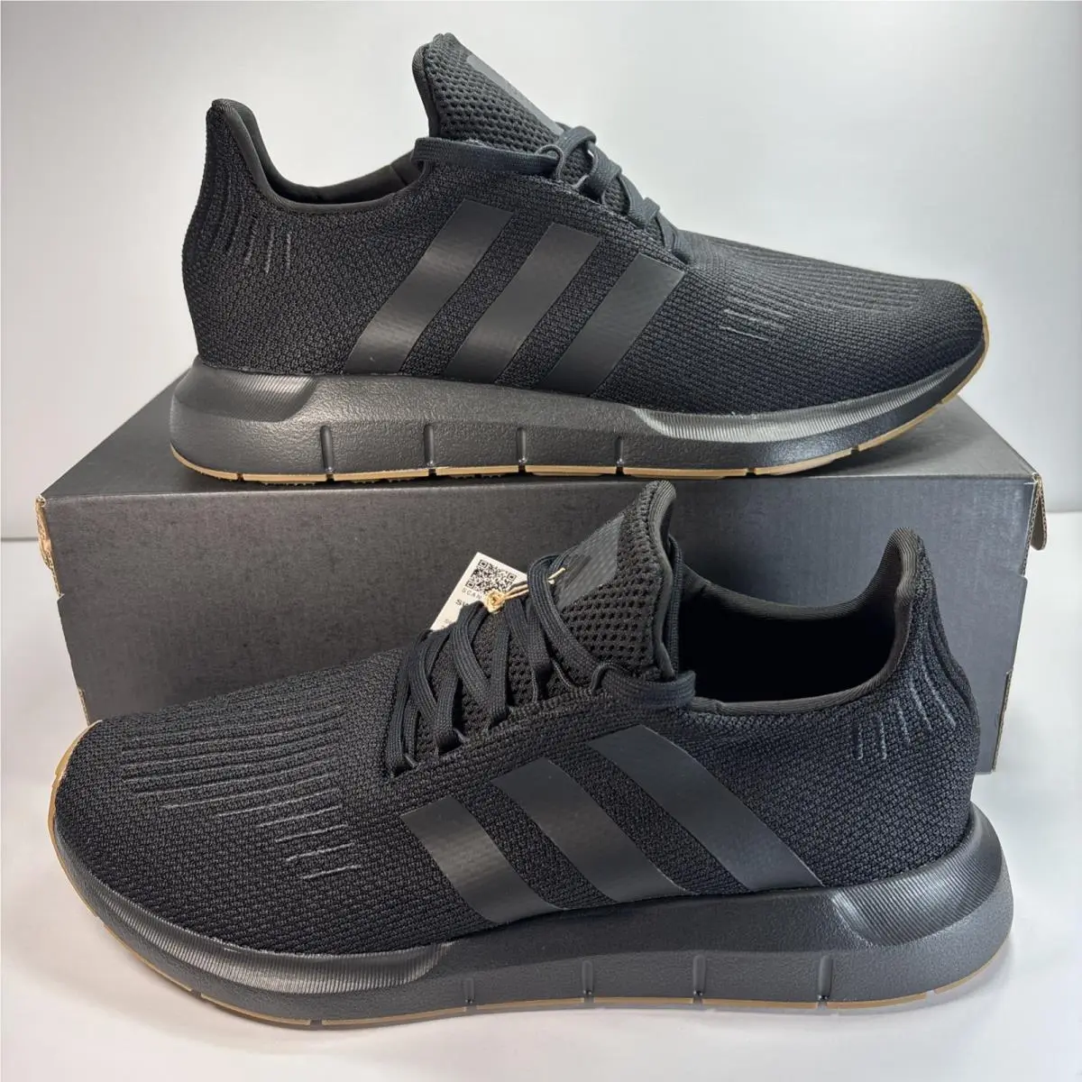 Adidas Swift Run 1.0 Black Gum Men`s Shoe IE7476