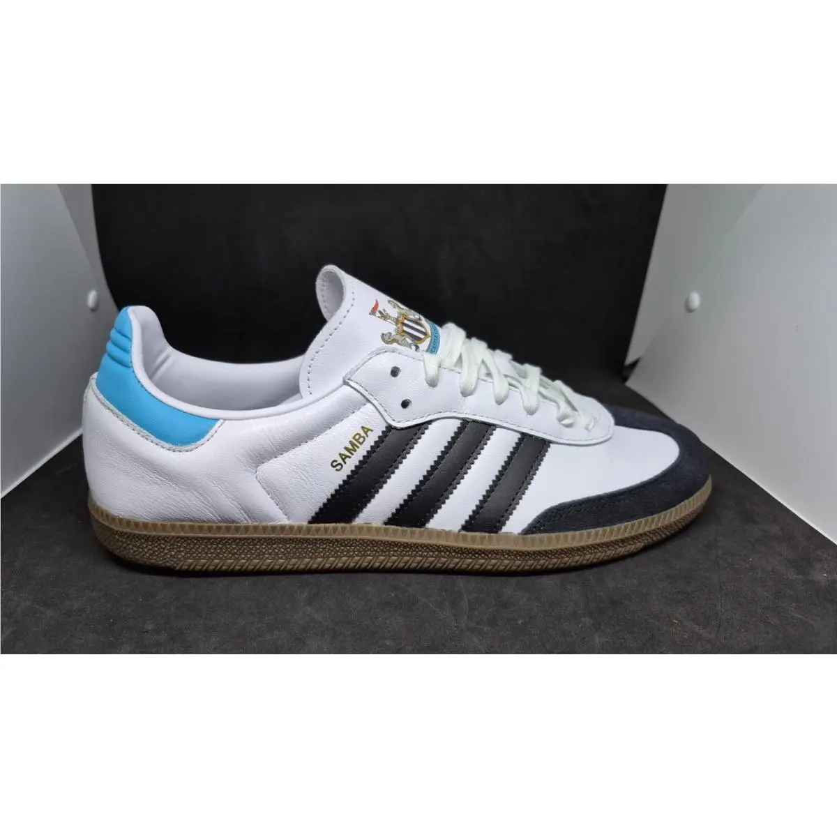 Adidas Mens Samba Licensed Castle United FC Home Kit Shoes JQ4044