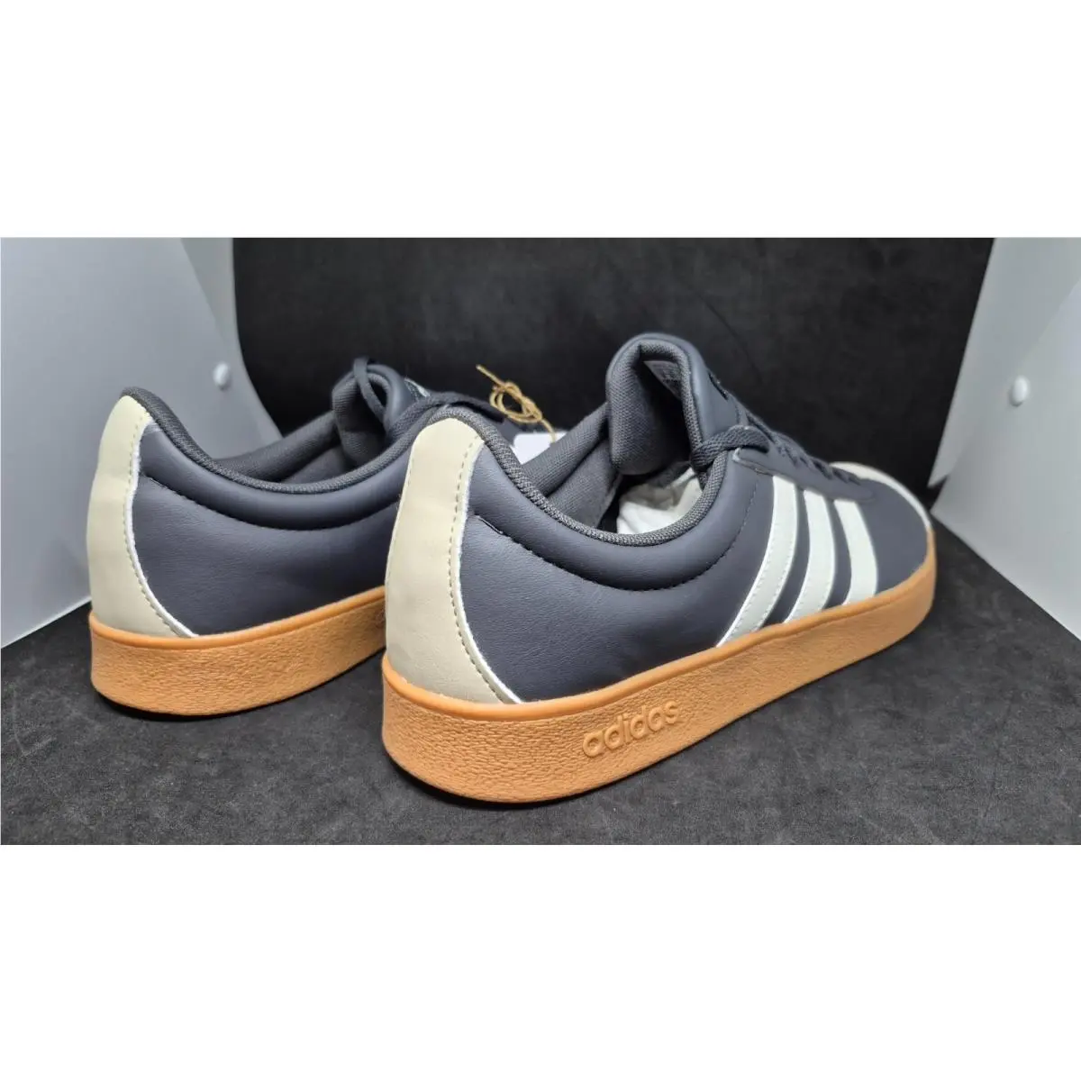 Adidas shoes - adidas Vl Court - Court - HQ1802 - Carbon Alumina 14