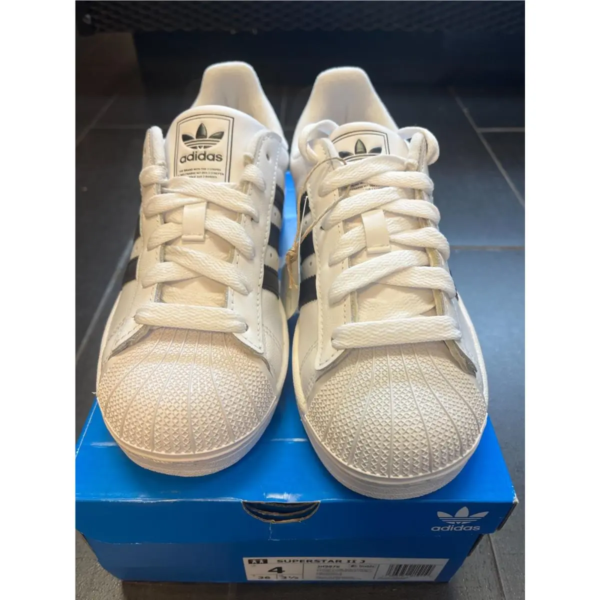 Adidas shoes - WHITE, BLACK 7
