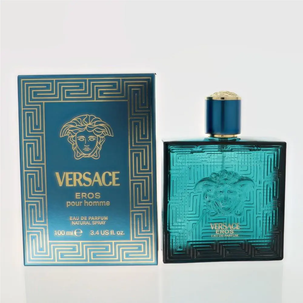 Versace Eros by Versace Box For Men 3.4 Oz Eau De Parfum Spray