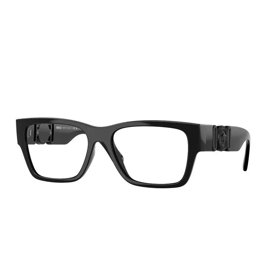 Versace VE3368U 5360 Black Men`s 55 mm Eyeglasses Optical Frame