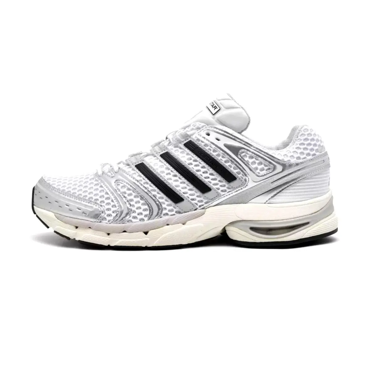 Adidas Adistar Control 5 Sneakers White/silver Metallic/grey/black Men
