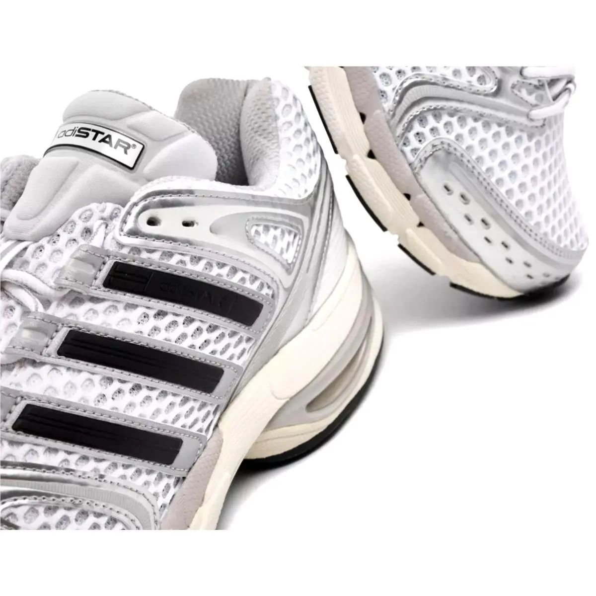 Adidas shoes - adidas adistar - adistar - JQ4168 - White/Silver Metallic/Grey/Black 6