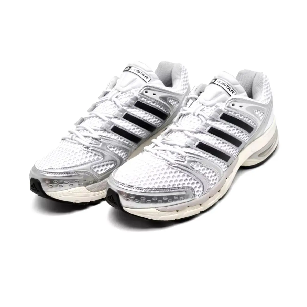 Adidas shoes - adidas adistar - adistar - JQ4168 - White/Silver Metallic/Grey/Black 8