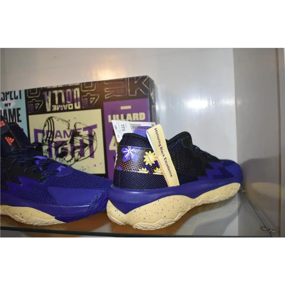 Adidas shoes - adidas Dame 8 - Dame - GZ4626 - Purple 1