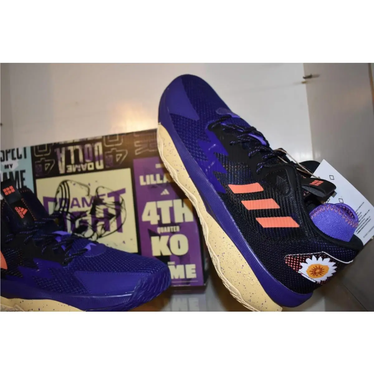 Adidas shoes - adidas Dame 8 - Dame - GZ4626 - Purple 2