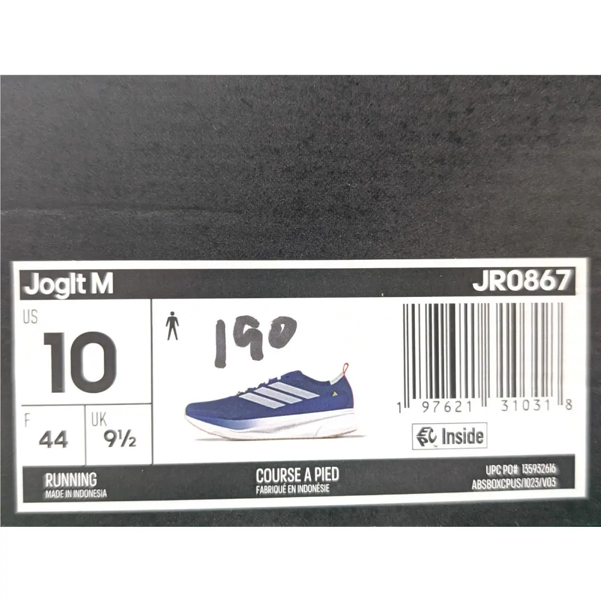 Adidas shoes - adidas JogIt M - JogIt - JR0867 - Blue/White 8