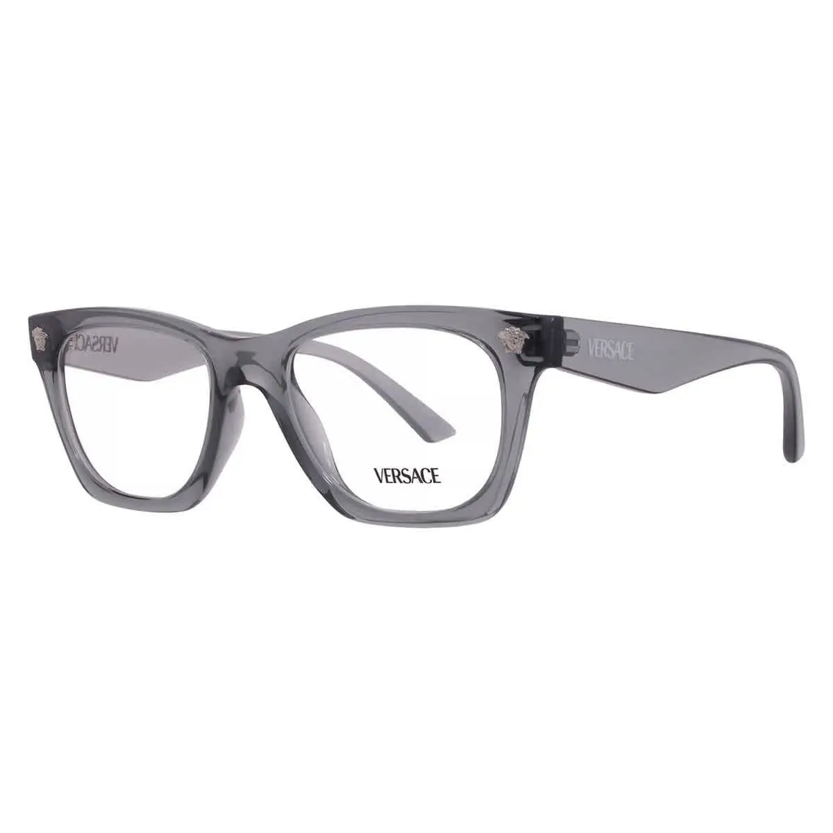 Versace Demo Square Men`s Eyeglasses VE3363U 5496 50 VE3363U 5496 50