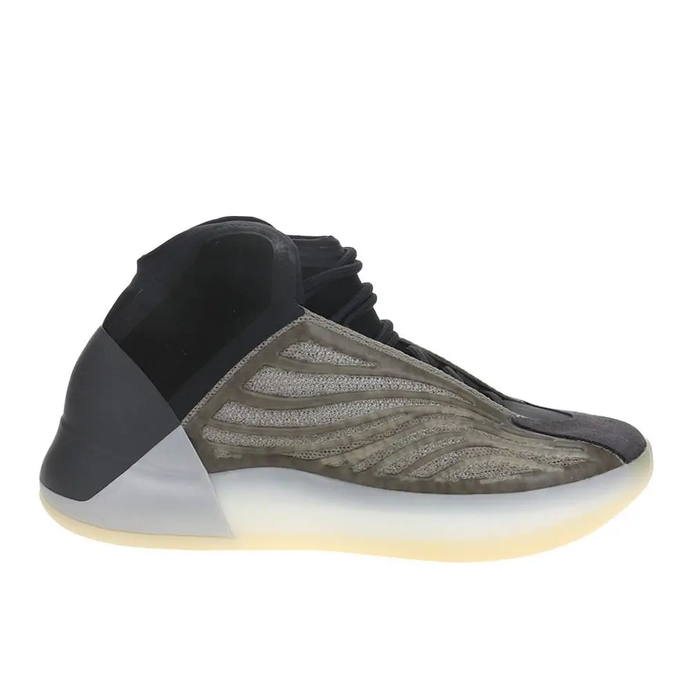Adidas Yeezy Quantum Lace Up Mens Grey Sneakers Casual Shoes H68771