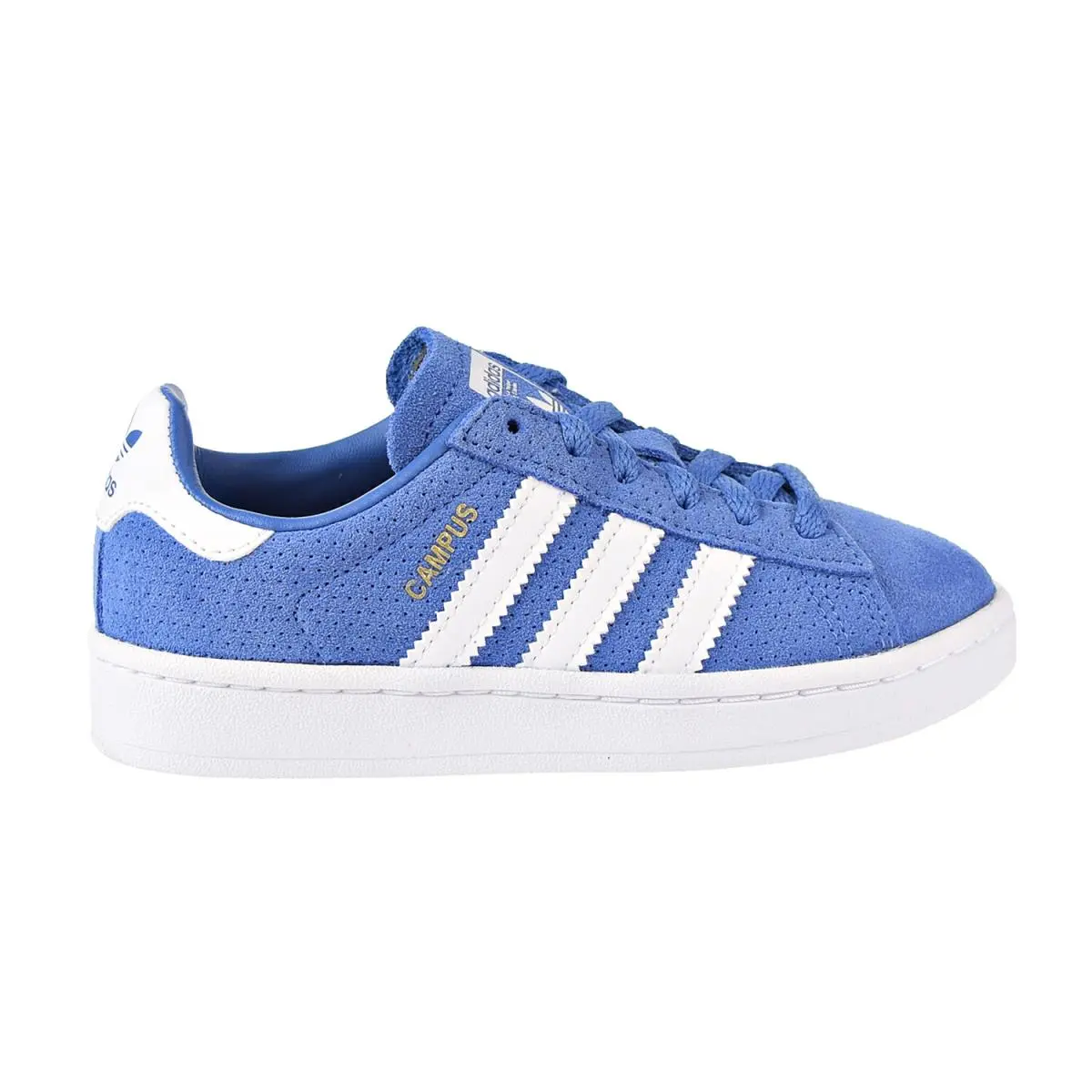 Adidas Campus C Little Kid`s Shoes Trace Royal-footwear White CQ2958
