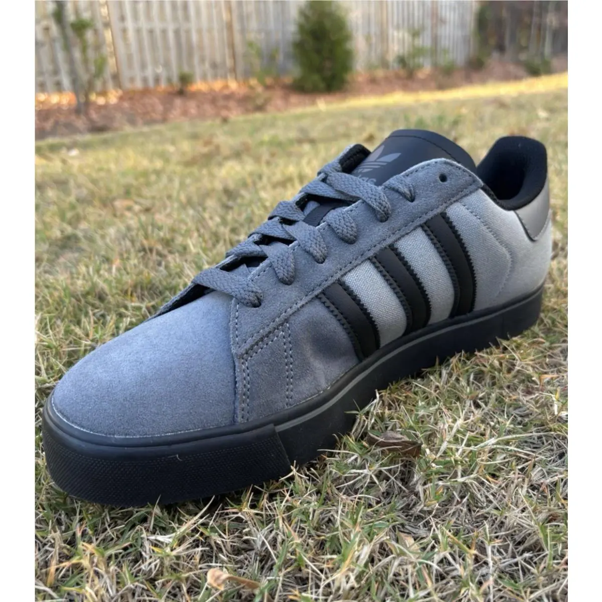 Adidas shoes - Adidas Campus Vulc Grey Black - JQ6359 - Gray 0