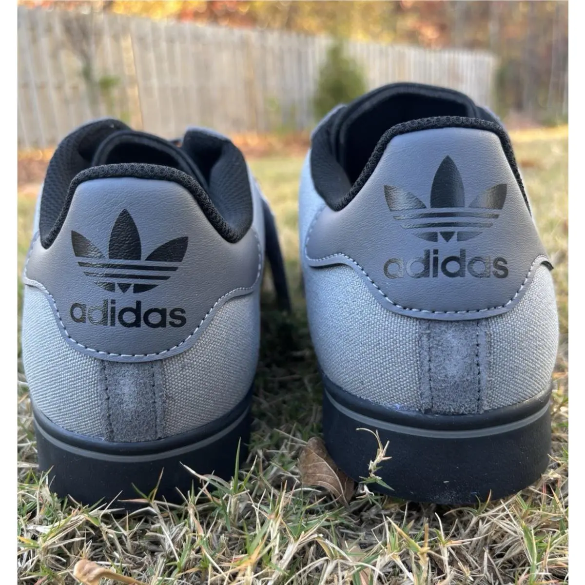 Adidas shoes - Adidas Campus Vulc Grey Black - JQ6359 - Gray 12
