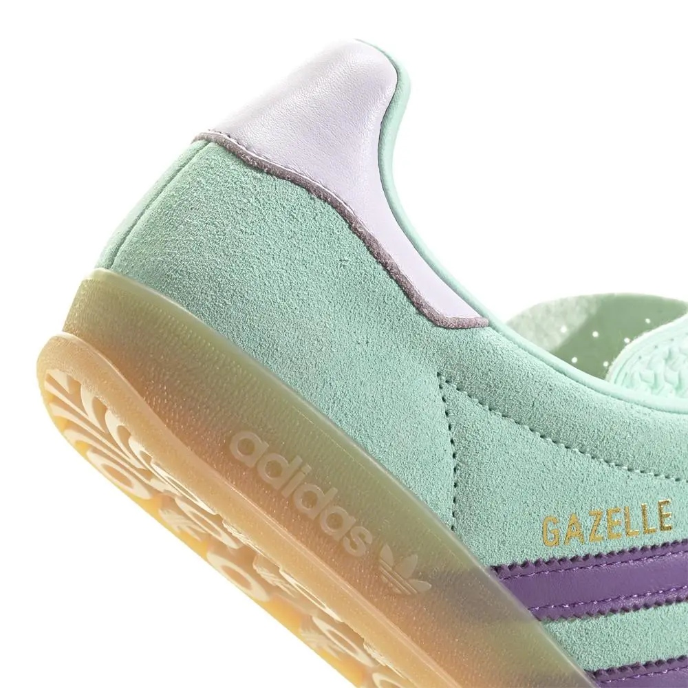Adidas shoes - adidas Gazelle Indoor Lace Up - JQ0192 - Green 5