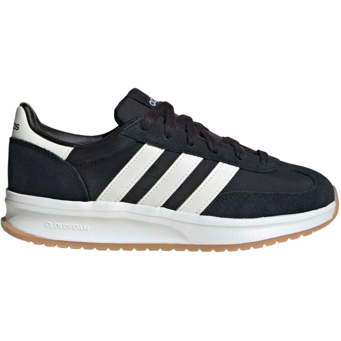Adidas Womens Run 70S 2.0 Low Top Sneakers - Cblack / Cwhite / Cwhite