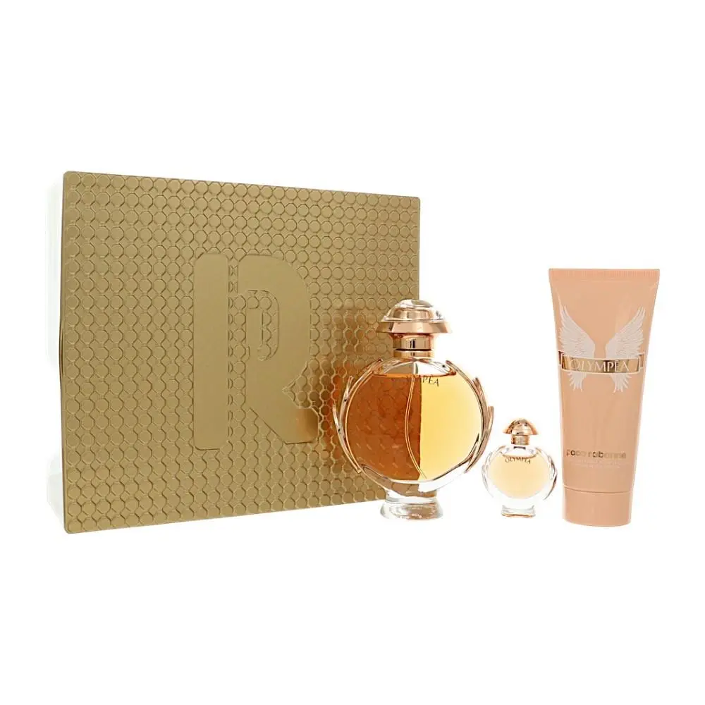 Olympea  Gift Set For Women 3 Piece Set For Women: by Paco Rabanne