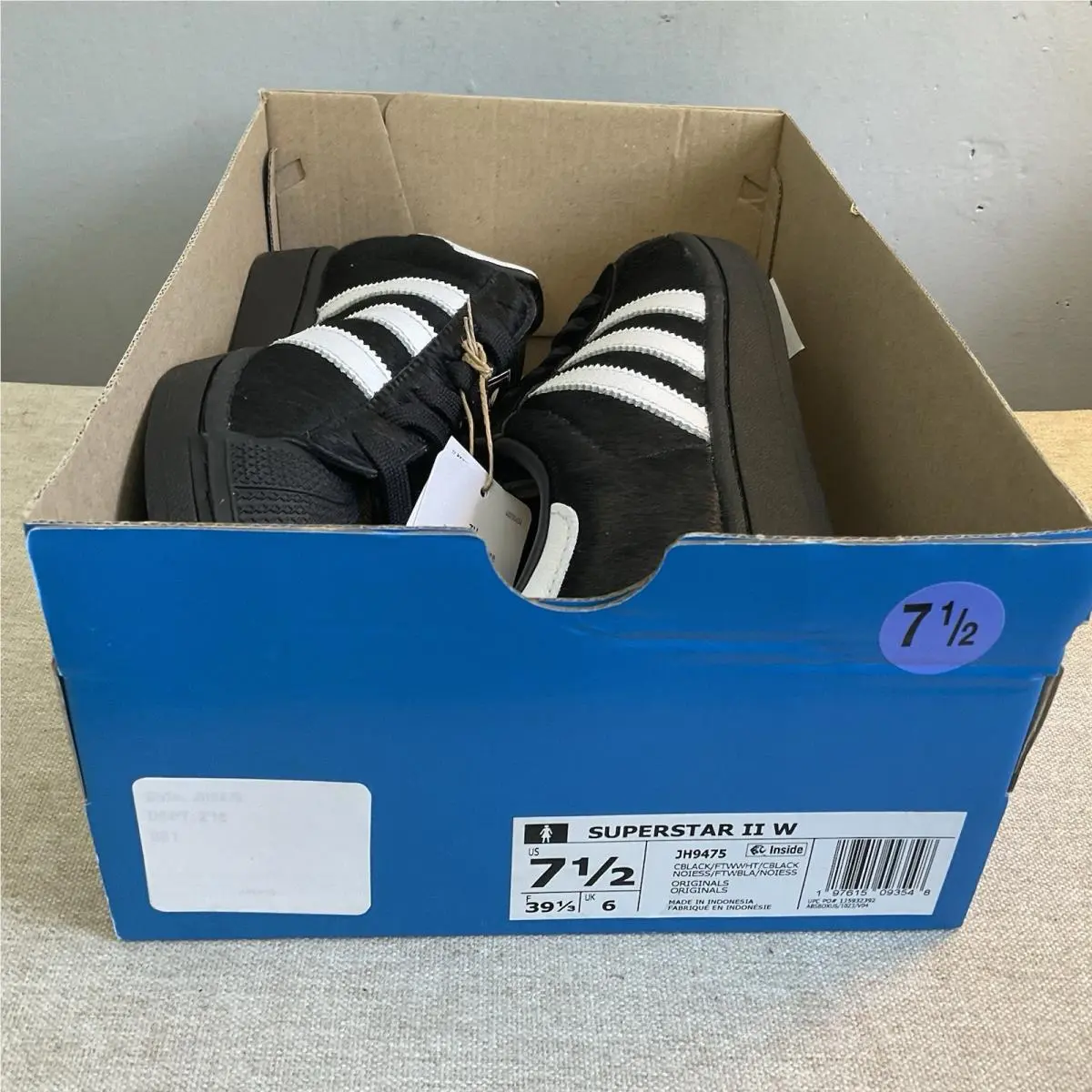 Adidas shoes - adidas Superstar - Superstar - JH9475 - Core Black/White 19