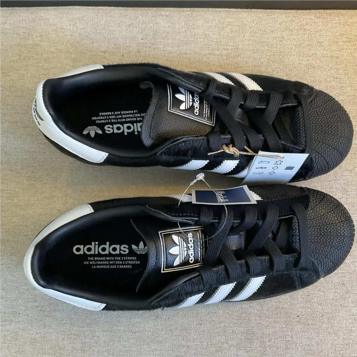 Adidas shoes - adidas Superstar - Superstar - JH9475 - Core Black/White 7