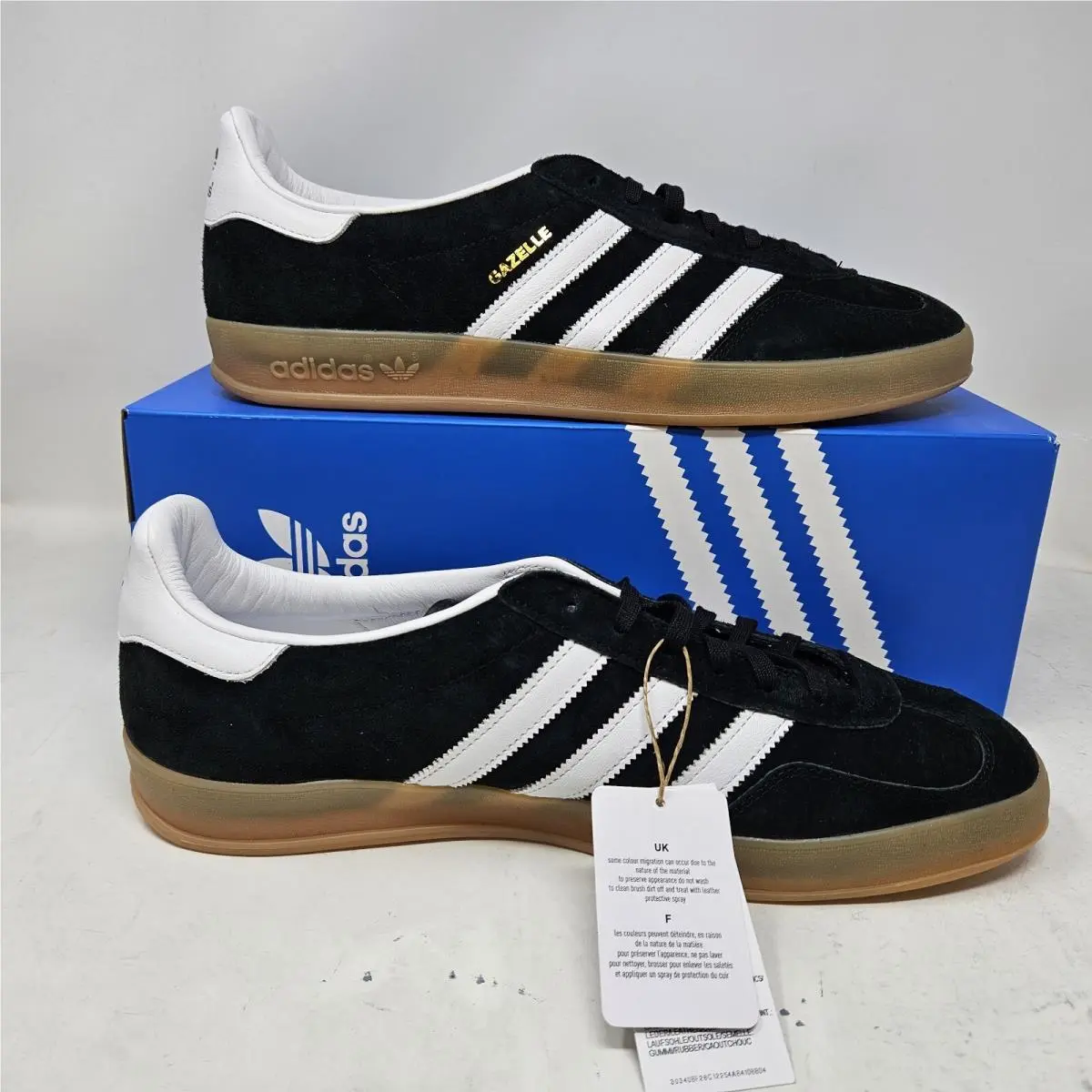 Adidas shoes - adidas Gazelle Indoor - Gazelle Indoor - H06259 - Black (UPC: 195747185810) 0