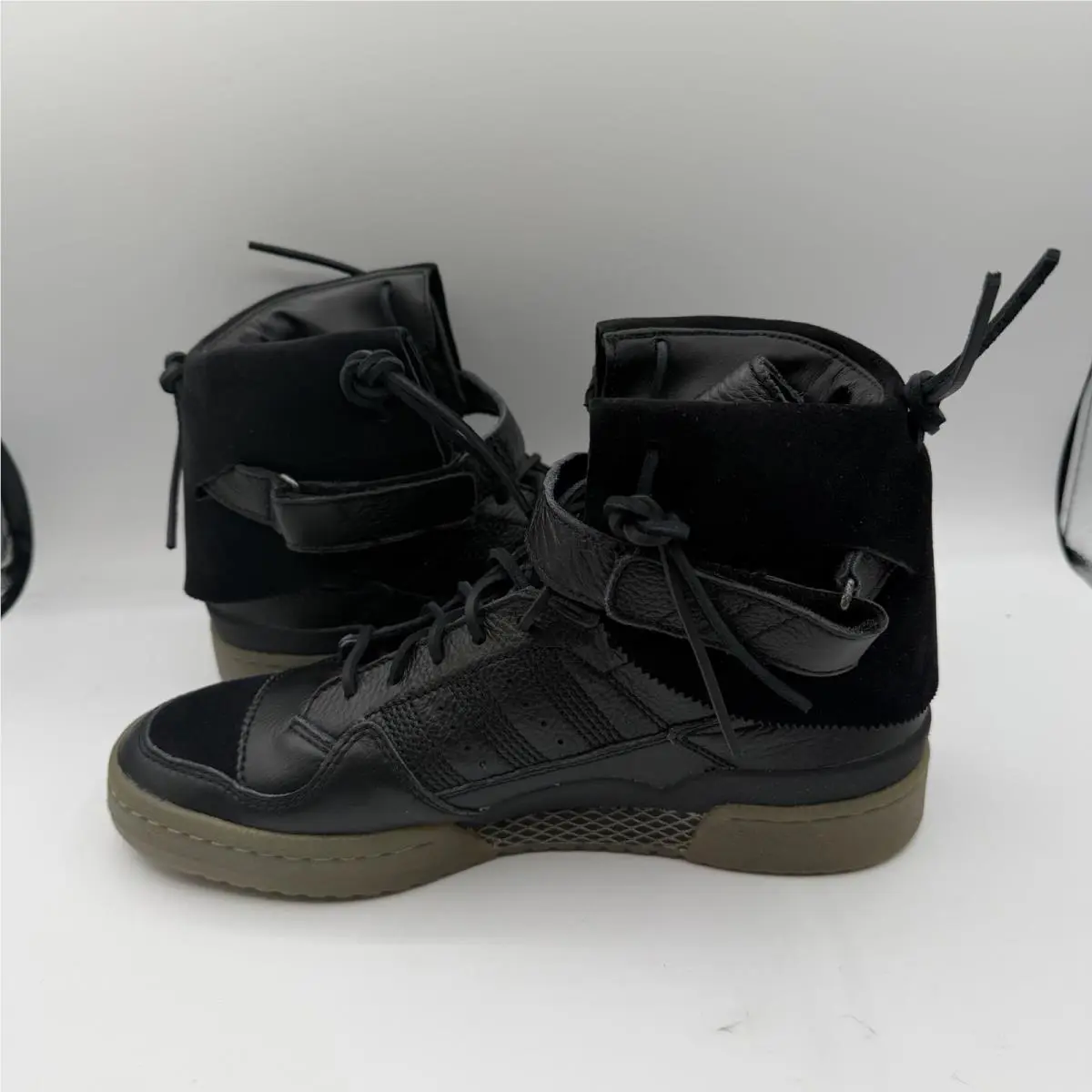 Adidas shoes - adidas Forum Hi Moc - Forum Moc - B27670 - Black (UPC: 889767008166) 1