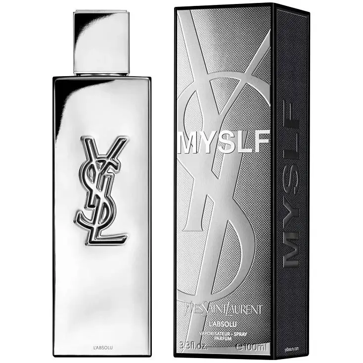 Myself L`absolu by Yves Saint Laurent 3.3oz Edp For Men Box