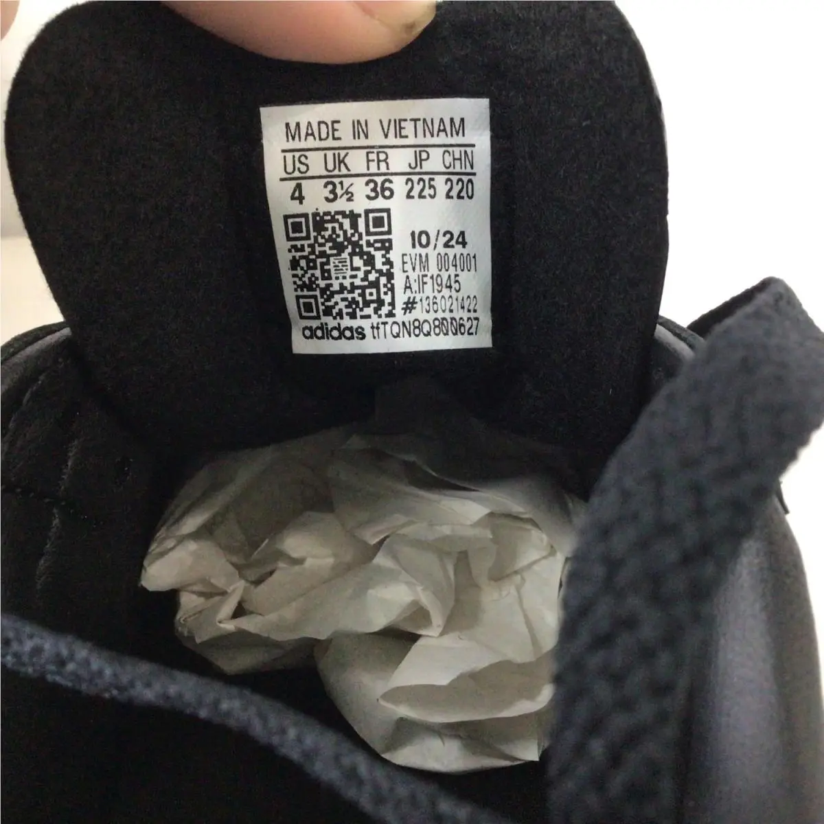 Adidas shoes - IF1945 - IF1945 - Black/White/Gum (UPC: 196477767277) 5