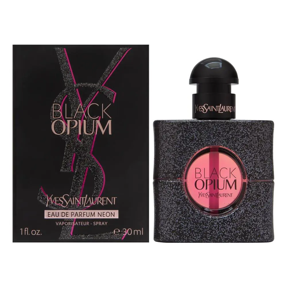 Black Opium by Yves Saint Laurent For Women 1.0 oz Eau de Parfum Neon Spray