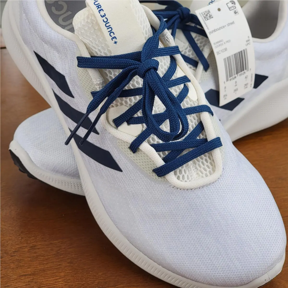 Adidas shoes - adidas Purebounce+ - BC1038 - White / Navy (UPC: 191529151141) 5