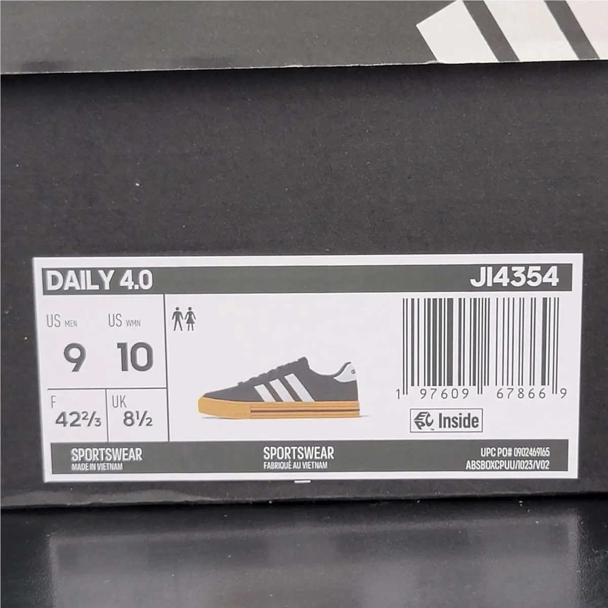 Adidas shoes - adidas Daily 4.0 - Daily - JI4354 - Black 6