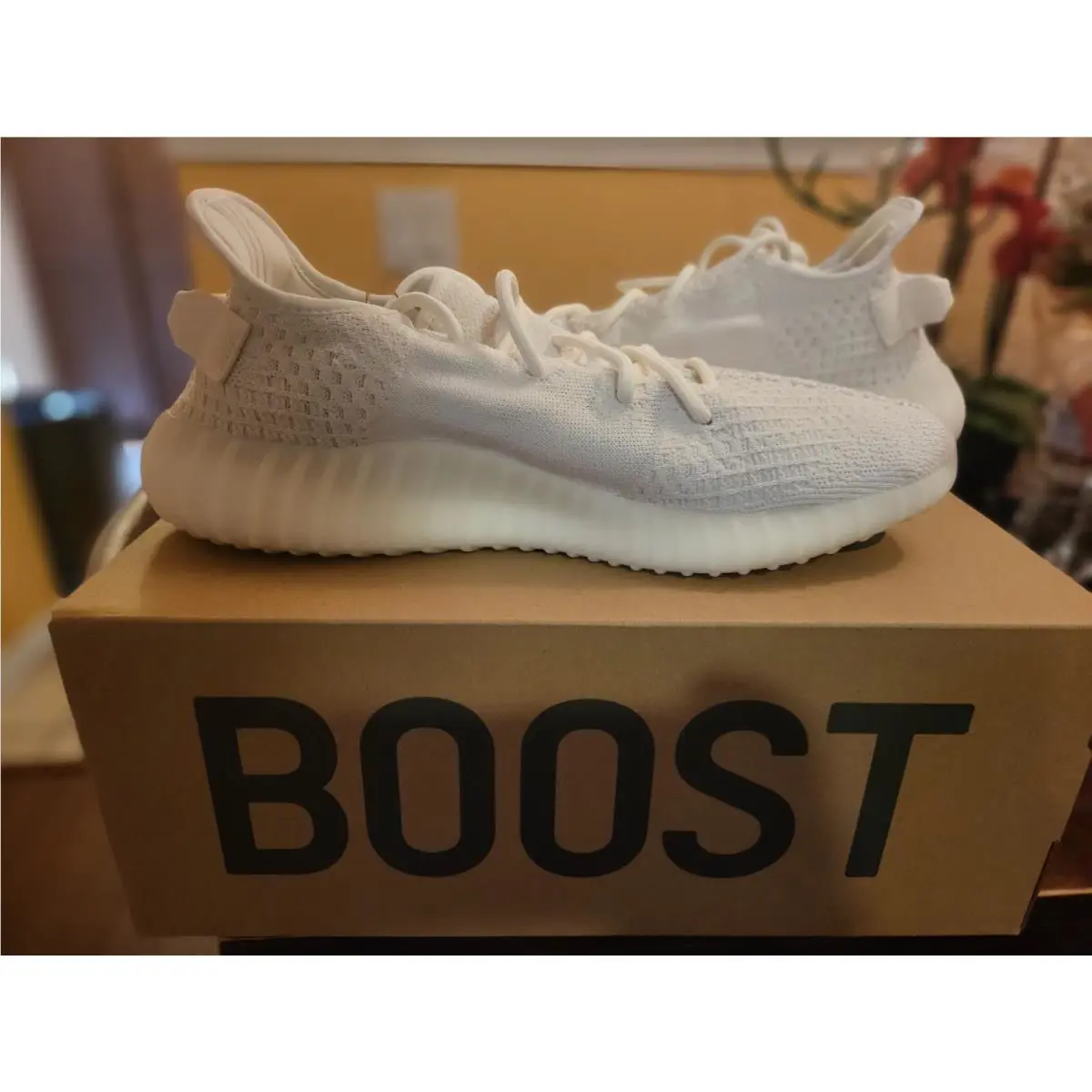 Adidas shoes - adidas Yeezy Boost 350 V2 - HQ6313 - Ivory 1