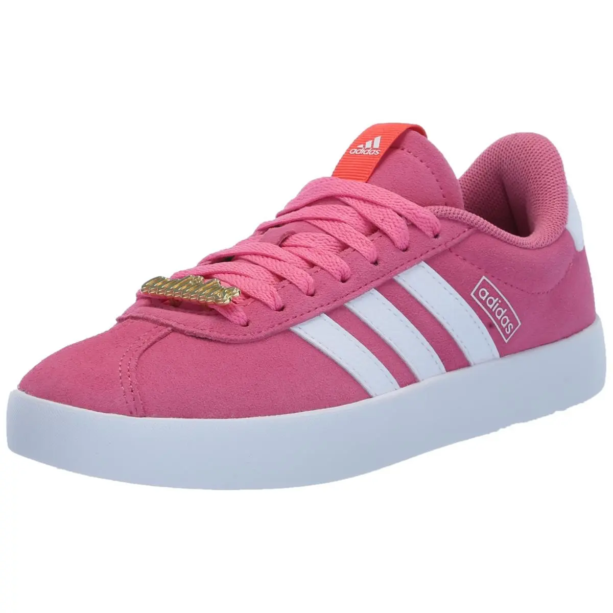 Adidas Womens VL Court 3.0 Pink Fusion/white/bright Red 6 6