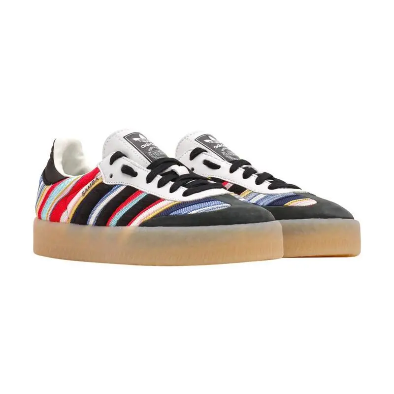Womens Adidas Sambae X KS W Shoes_ivory/black ID0444-SIZE 5.5 - IVORY/BLACK