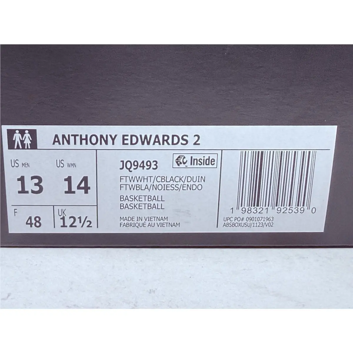 Adidas shoes - adidas AE 2 - JQ9493 - White (UPC: 0198321925512) 0