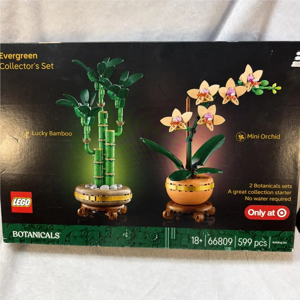 Lego Botanicals Target Exclusive Set 66809 Mini Orchid Lucky Bamboo 2 Plants - 