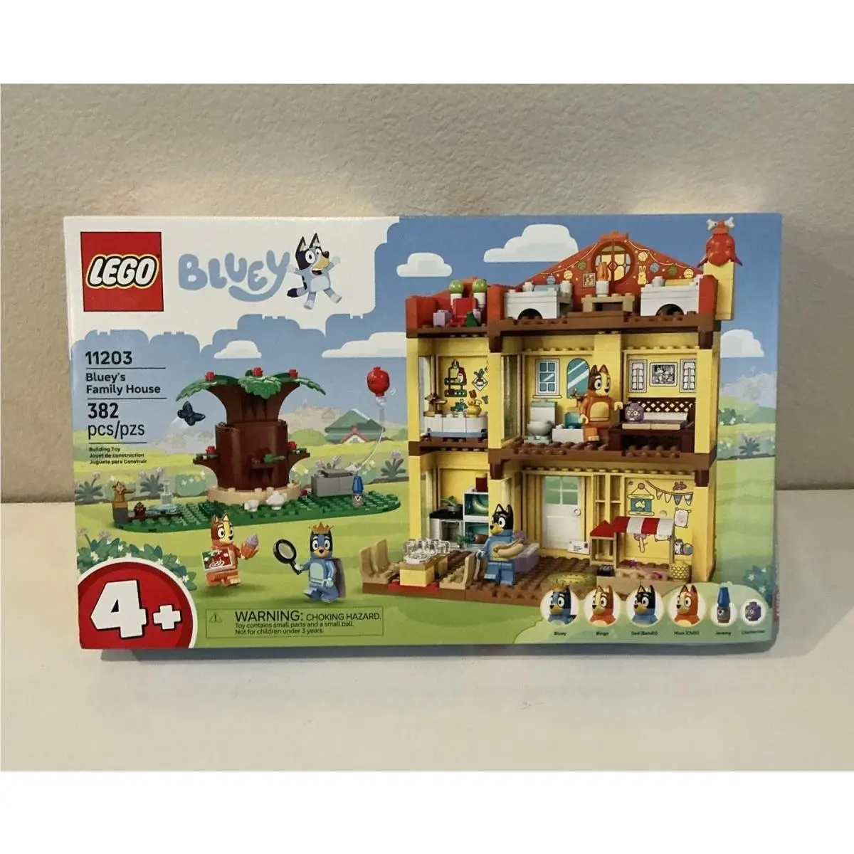 Lego Bluey: Bluey`s Family House 11203 - 382 Pcs 4+