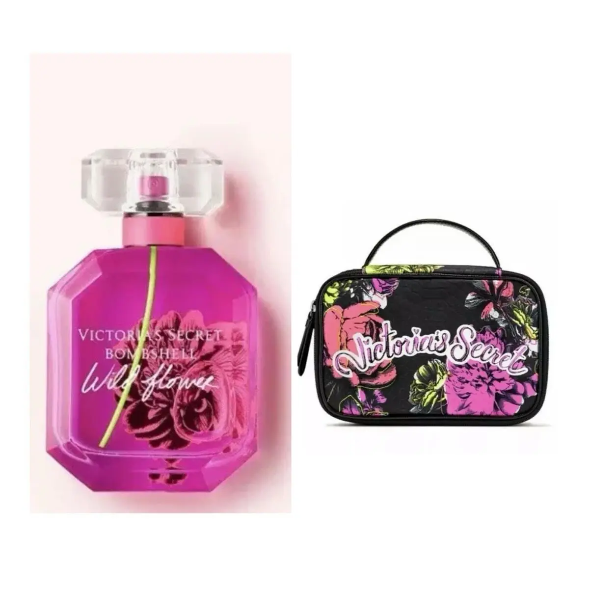 Victoria`s Secret Bombshell Wildflower Eau de Pafum 1.7 Fl.oz. Beauty Tra