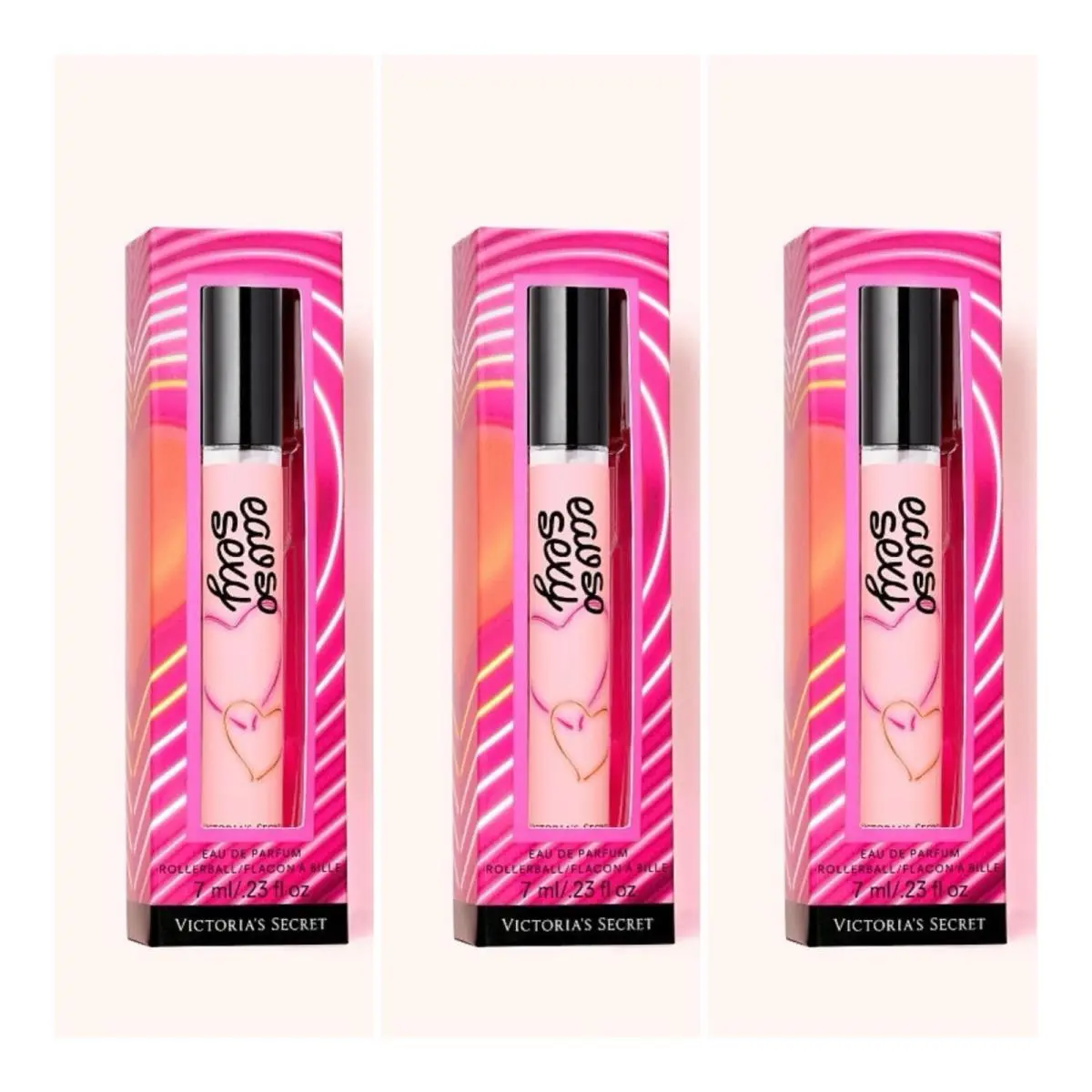 Victoria’s Secret Eau SO Sexy Eau de Parfum Rollerball .23 Fl.oz. Lot of 3