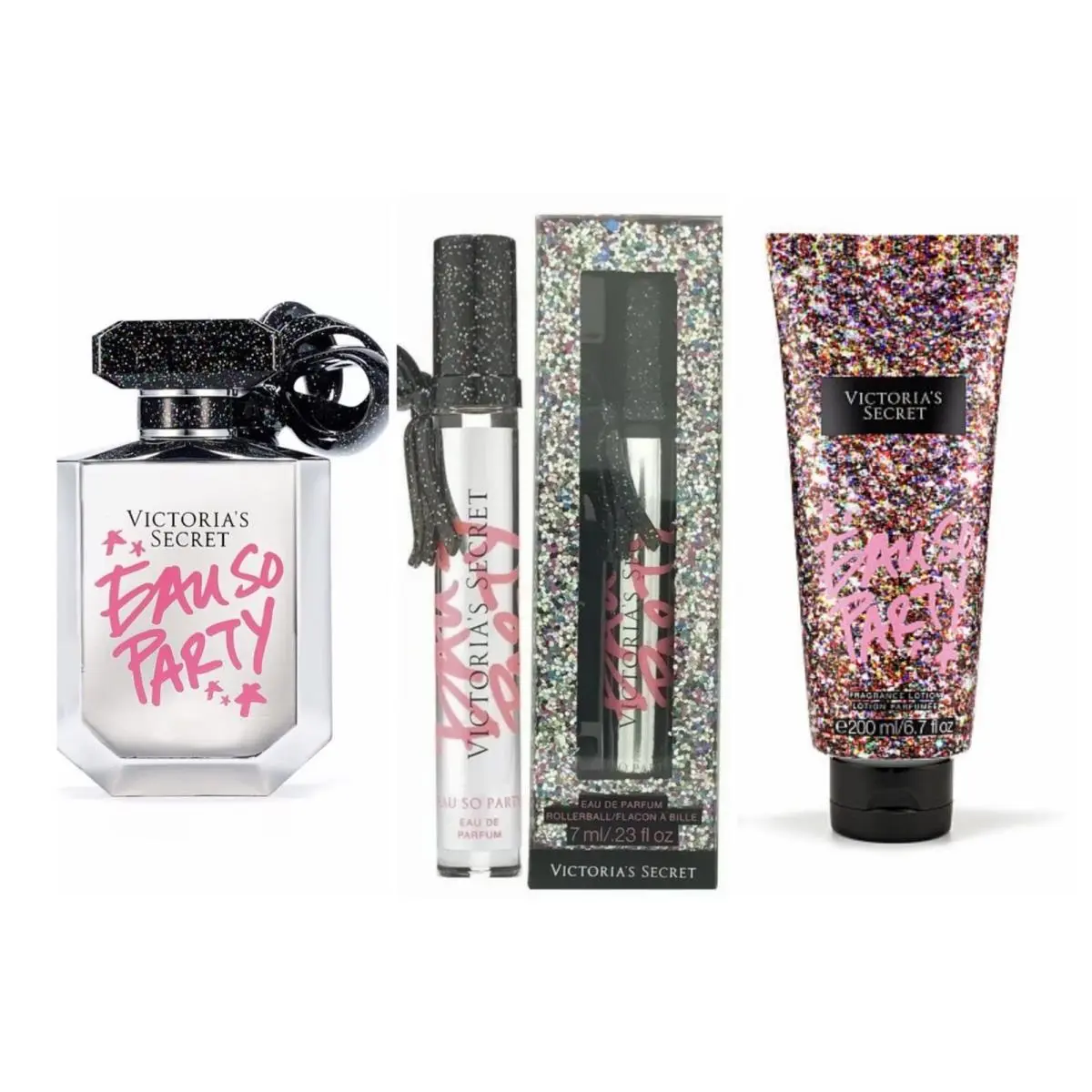 Victoria’s Secret Eau SO Party Eau de Parfum 1.7 Fl.oz. / Rollerball / Lotion