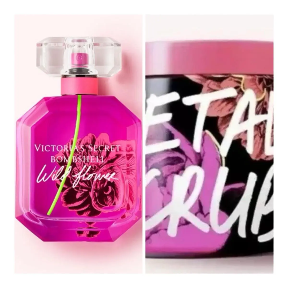 Victoria`s Secret Bombshell Wildflower Eau de Parfum 1.7 Fl.oz. Petal Scrub