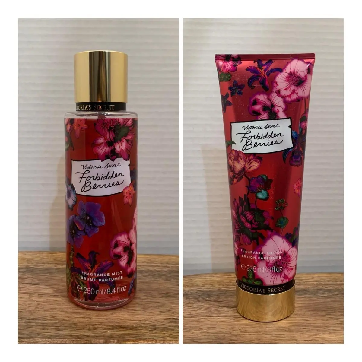 Victoria’s Secret Forbidden Berries Fragrance Mist and Lotion