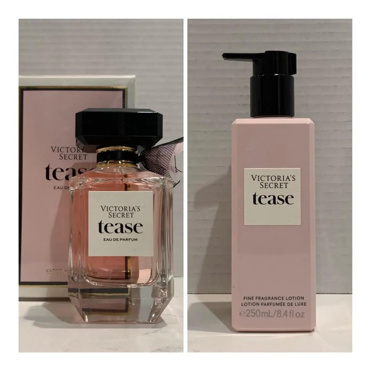 Victoria`s Secret Tease Eau de Parfum 3.4 Fl.oz. and Fragrance Lotion by Victoria's Secret