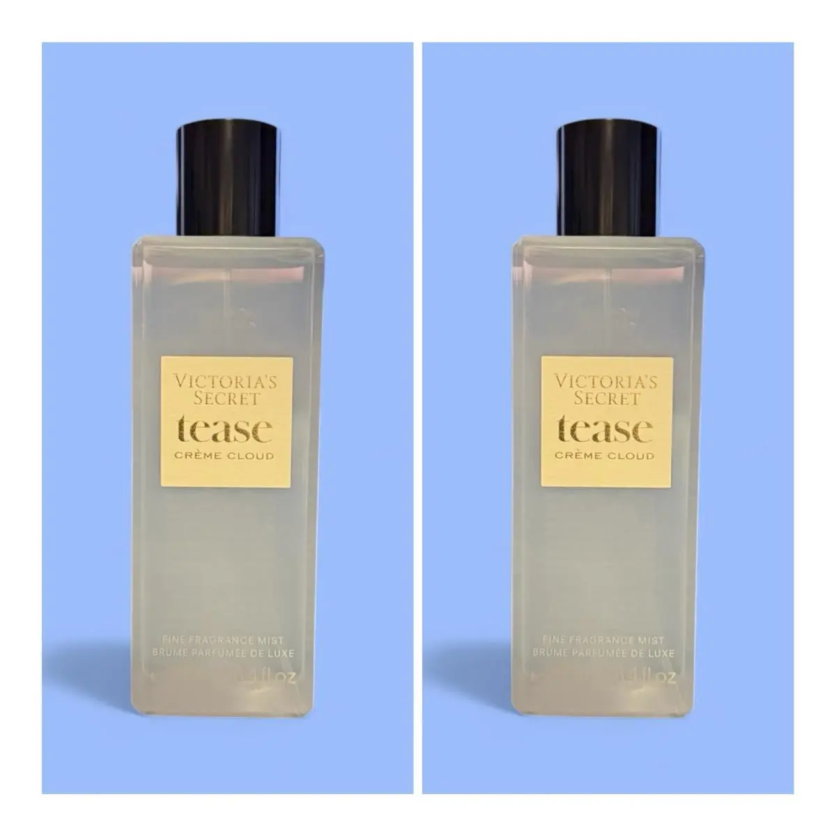 Victoria`s Secret Tease Créme Cloud Fragrance Mist 8.4 Fl.oz. Lot of 2