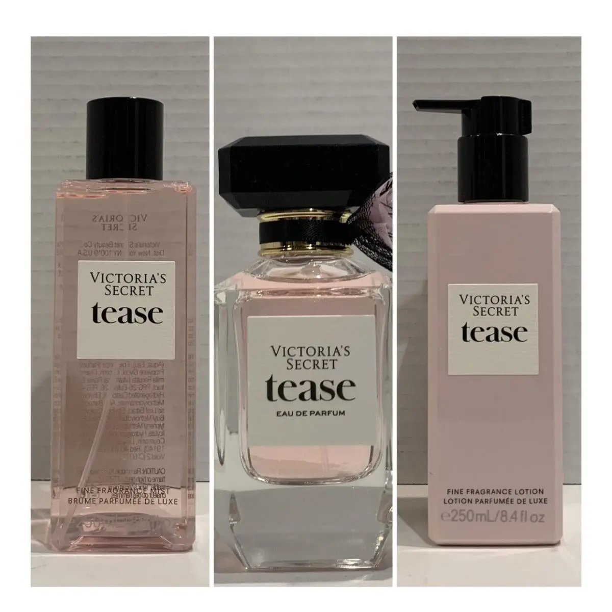 Victoria`s Secret Tease Eau de Parfum 1.7 Fl.oz. / Fragrance Mist / Lotion by Victoria's Secret
