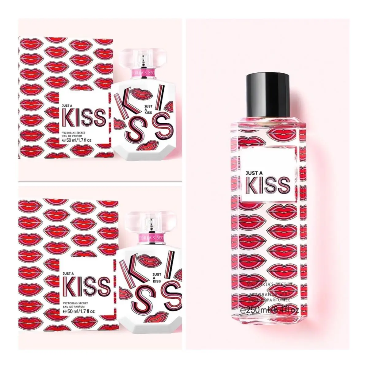 Victoria’s Secret Just A Kiss Eau de Parfum 1.7 Fl.oz. 2 and Fragrance Mist