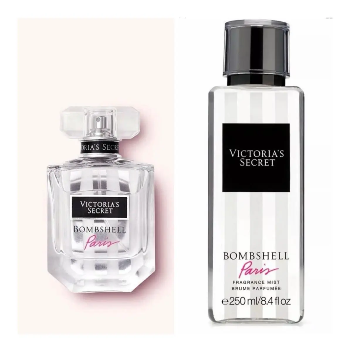 Victoria`s Secret Bombshell Paris Eau de Parfum 1.7 Fl.oz. and Fragrance Mist